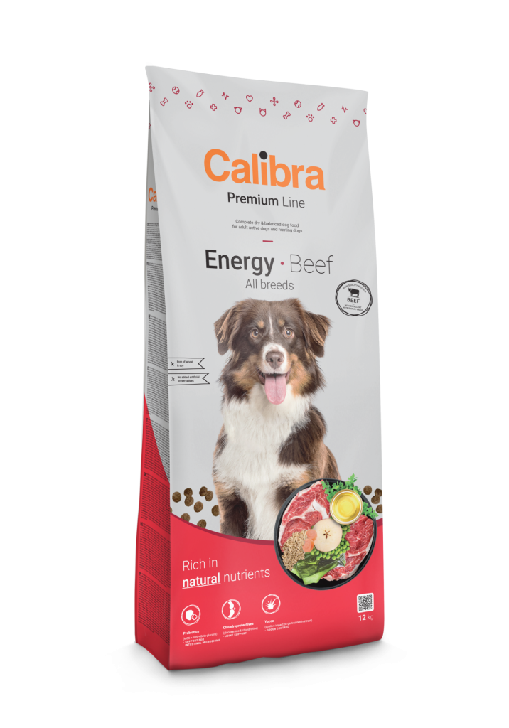 Picture of Calibra Dog Premium Energy Beef kibbles without wheat | Calibra
