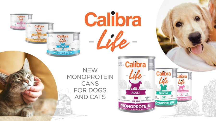 Calibra UK food for dogs and cats