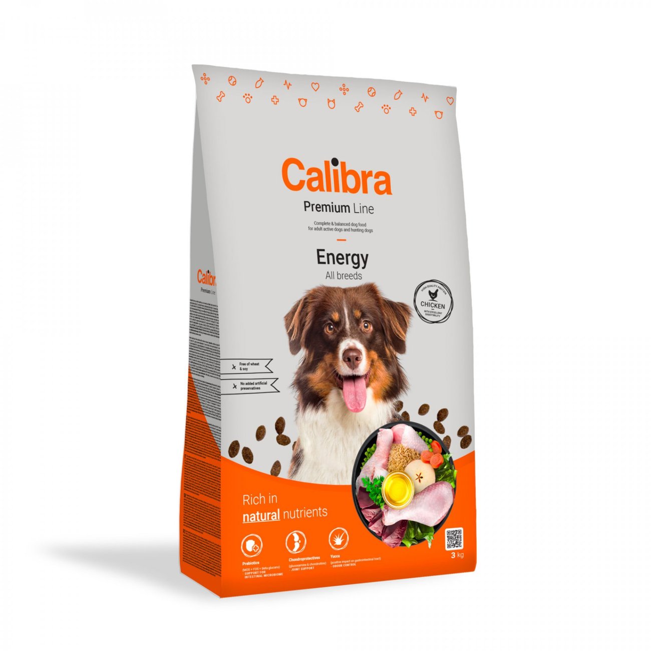 Calibra Dog Premium Line Energy 3 kg NEW