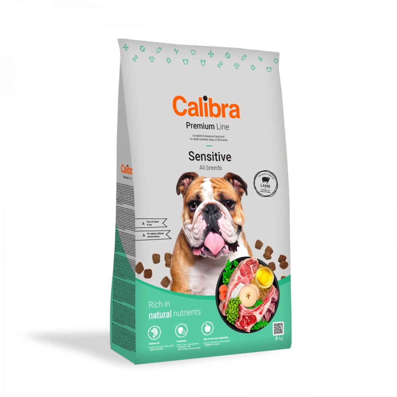 Calibra Dog Premium Line Sensitive 3 kg NEW